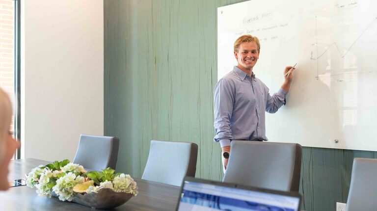 Shared workspace and conference room
