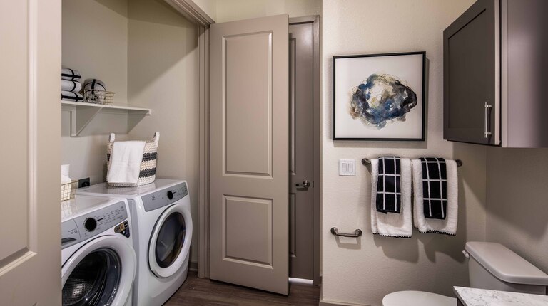 Full-Size Washer and Dryer In-Unit