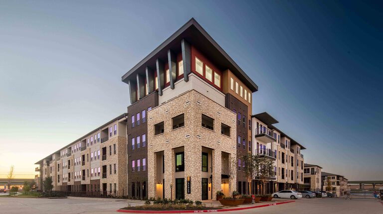 Beautiful building exterior