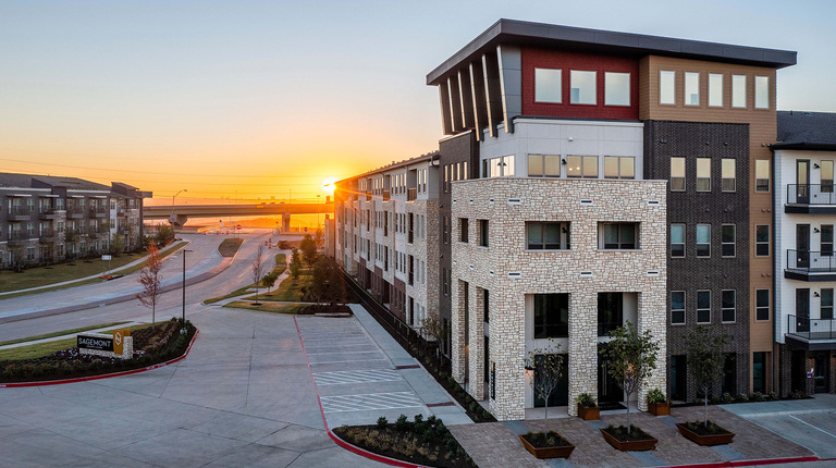Beautiful building exterior