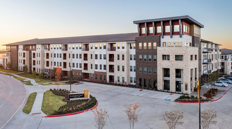 Beautiful building exterior