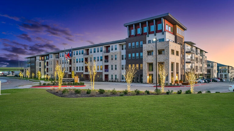 Beautiful building exterior